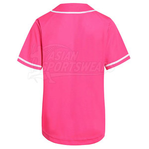 Maillot de baseball confortable, toucher doux, design en maille respirante, coupe athlétique, vêtements de sport d'extérieur pour équipes, léger, doux et confortable - Product Image 2