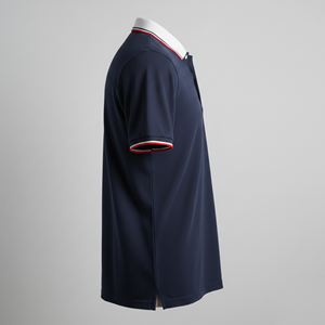 Polo homme, tissu doux, 100% coton, conçu pour une tenue durable et un confort quotidien, sublimation intégrale. - Product Image 4