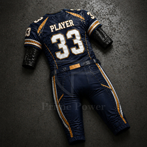 New Sublimated American Football Uniform Set Custom Team Jersey Pants Lightweight Training Competition Sportswear Supplier - Product Image 5