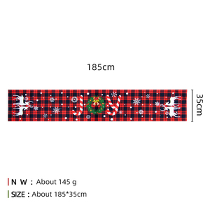 2pcs QUANTITÉ MINIMALE <span class=keywords><strong>DE</strong></span> COMMANDE Intérieure <span class=keywords><strong>Chemin</strong></span> <span class=keywords><strong>de</strong></span> <span class=keywords><strong>Table</strong></span> Rouge <span class=keywords><strong>De</strong></span> Noël Blanc Cerf Modèle Animal Décoration <span class=keywords><strong>Chemin</strong></span> <span class=keywords><strong>de</strong></span> <span class=keywords><strong>Table</strong></span> Pour Noël - Product Image 6