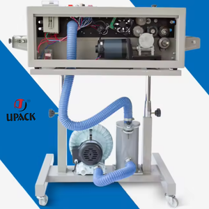 Automatic Continuous Gas <b>Sealing</b> Aerating Band Sealer <b>Machine</b> Gas Flush Continuous Nitrogen Gas Filling Foil Film Packaging Air - Product Image 4