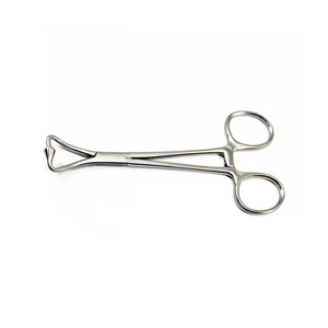 Pince à serviettes premium pour draperies en papier - Pince à serviettes réutilisable en acier inoxydable à mâchoires courbées, sans perforation, avec rotule - Product Image 2