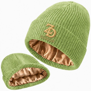 Classic Unisex Premium Soft Knit Winter <b>Beanie</b> Solid Casual 100% <b>Wool</b> Cozy Luxury Customized High Quality - Product Image 6