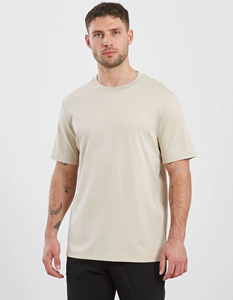 เสื้อยืดออกกำลังกายทรงหลวมสำหรับผู้ชาย – เสื้อยืดออกกำลังกายผ้าฝ้ายระบายอากาศได้ดี เสื้อออกกำลังกายดูดซับความชื้น ชุดกีฬาสวมใส่สบายสำหรับการออกกำลังกาย - Product Image 1