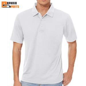 Camisas de Golf para Hombre 100% Algodón al por Mayor, Sólidas, Antiarrugas, Diseño Casual Personalizado, Logotipo Bordado, Tejido de Punto - Product Image 3