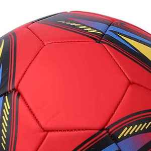 Ballon de football thermique personnalisé de haute qualité en cuir PU, logo imprimé personnalisable, fabrication OEM professionnelle - Product Image 3