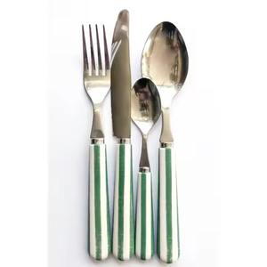 Juego de Cubiertos Minimalistas de Acero Inoxidable, Cubertería Moderna para Cocina y Restaurante - Product Image 6