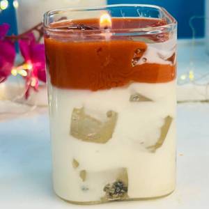 Portavelas de Mármol Hecho a Mano, Ecológico, para Decoración del Hogar, para Navidad, San Valentín y Cumpleaños - Product Image 1