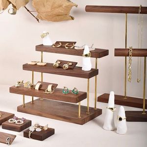 Classic Metal Jewelry Stand <b>Holder</b> With Decorative Design For Organizing Necklaces Bracelets <b>Earrings</b> And Rings At Home - Product Image 5