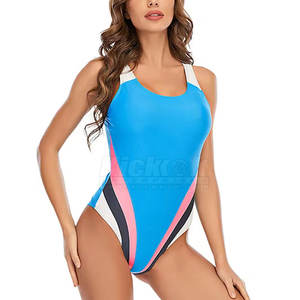 Traje de Baño Elegante de Una Pieza para Mujer con Ajuste Cómodo, Tela de Secado Rápido, Logotipo Frontal, Perfecto para Playa, Piscina y Vacaciones - Product Image 3