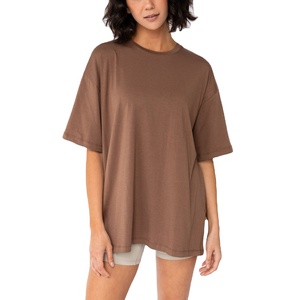 Low MOQ Embroidered Logo Women's Cotton <b>Crop</b> T Shirt Breathable Quick Dry Short Sleeve Casual Tee Crew Neck Summer Gym <b>Top</b> - Product Image 1