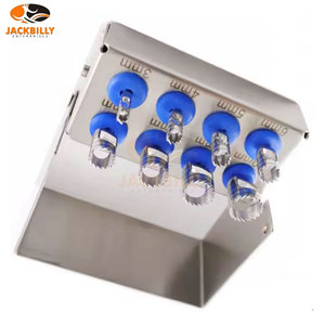 Kit professionnel de trepans pour implants dentaires, 8 pièces, pour l'extraction osseuse chirurgicale, en acier inoxydable, ensemble d'instruments manuels - Product Image 4