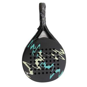 Raquettes de padel en fibre de carbone personnalisées OEM de qualité supérieure, durables, pour sports de plein air, 3k 12k 18k, raquettes de paddle professionnelles pour le tennis de plage - Product Image 6