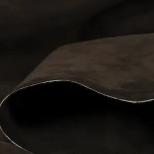 Sélections de cuir de vachette suédé brun chocolat intense pour chaussures robustes, vêtements d'hiver, vestes quotidiennes et ameublement sur mesure - Product Image 4