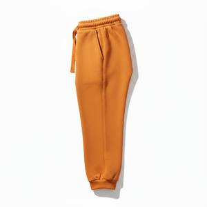 Pantalones Deportivos Naranja para Hombre PRO ENTERPRISES, Cintura Elástica Antiestática, Cintura Alta, Bolsillos Laterales, Joggers Casuales de Otoño, Tejido de Algodón - Product Image 3
