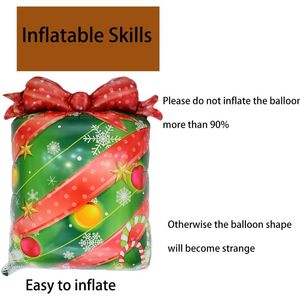 Palloncini a Tema Natalizio, Palloncini in Foil per Regali di Natale e Compleanno, Forniture per Feste di Qualità - Product Image 3