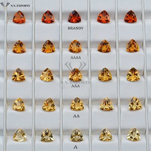 อัญมณีสีเหลืองมะนาวธรรมชาติขนาด6มม. ที่หายากตัดเป็นล้านล้านชิ้นอัญมณีขัดเงาคุณภาพสูงจากผู้จำหน่าย alibaba - Product Image 1