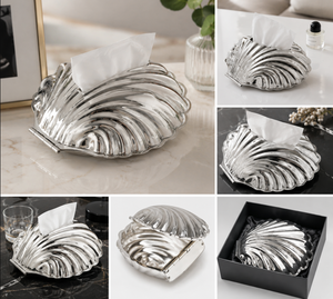 Portapañuelos de Metal de Lujo, Dispensador de Servilletas Decorativo para Mesa, Caja de Almacenamiento de Pañuelos Moderna para Hogar y Oficina - Product Image 4