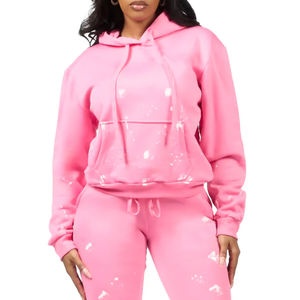 Novedades: Conjunto Deportivo Personalizado para Mujer, Sudadera con Capucha y Pantalones para Correr y Hacer Ejercicio - Product Image 4