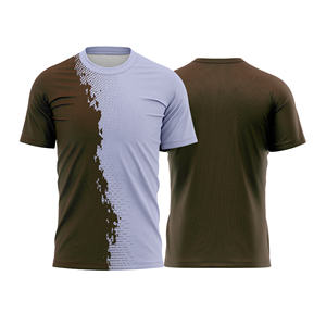 Camiseta de Fútbol Sublimada de Manga Corta con Cuello Redondo, Nombre del Equipo Personalizado, Marca Personalizada, Servicio OEM, Secado Rápido, Transpirable, Ligera, 100% - Product Image 2