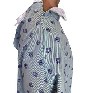 Uniformes de hospital para pacientes, 100% poliéster, tejidos y estampados, unisex, de alta calidad, transpirables, al por mayor. - Product Image 3