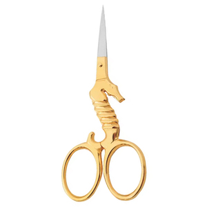 Ciseaux fantaisie de qualité supérieure en titane couleur or style cheval, ciseaux à fil, ciseaux à broder - Product Image 6