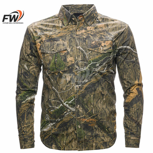 เสื้อเชิ้ตยุทธวิธีลายพรางแขนยาวสำหรับผู้ชาย ขายดี ราคาถูก เหมาะสำหรับการล่าสัตว์ ตกปลา และเพ้นท์บอล - Product Image 1