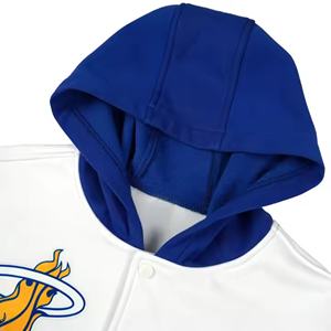 Chaquetas deportivas de béisbol de fabricantes directos de fábrica Material y diseño personalizados Chaqueta universitaria cómoda totalmente personalizable - Product Image 5