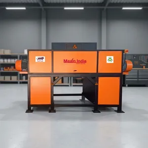 Machine de broyage FRP la plus vendue, à double arbre, semi-automatique, 500 kg/h, électrique, pour usage commercial - Product Image 4