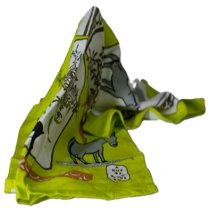 Serviettes de cuisine en coton à séchage rapide, imprimées de motifs floraux citron, écologiques, recyclables et jetables pour une utilisation durable – Offre Spéciale - Product Image 2