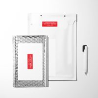 Étiquette d'expédition, autocollant fragile pour boîte, ne pas plier, manipuler avec soin, autocollant rectangulaire en papier pour emballage et enveloppe postale
