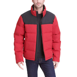 2024 Men's Softshell Puffer <b>Jacket</b> Shiny Hood High Street Style <b>Winter</b> Cotton Padded Outdoor Quilted Design Plus OEM Service - Product Image 5