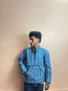 Veste en coton bohème Suzani à motifs floraux, manteau matelassé vintage imprimé Dobby, vêtement ethnique chic bohème pour femme, vêtements d'extérieur d'hiver, mode - Product Image 3