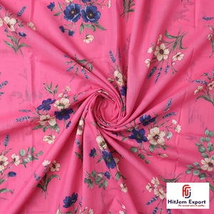 Custom Soft Breathable Digital Printed Cotton Lawn Fabric OEM ODM Textile Manufacturer Custom Made Fabric Supplier for Fashion - Product Image 2