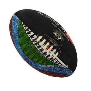 Logo personnalisé Règles australiennes Football Taille 5 PVC & Caoutchouc Ballon d'entraînement AFL promotionnel - Product Image 6