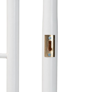 Sampson Tête de lit indépendante en rotin blanc bohème Meubles de chambre élégants - Product Image 3