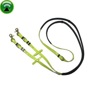 Amarillo respirable TPU caballo, cuerda halter hardware - Product Image 1