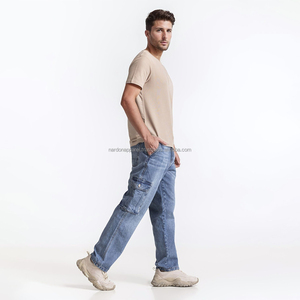 Nardon Apparel-T-shirt 100% pur coton pour homme-Marque de mode-Impression numérique personnalisée basée sur des échantillons de tissu tricoté - Product Image 4