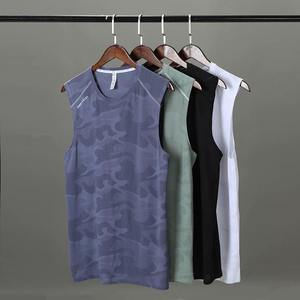 Camiseta Deportiva sin Mangas con Estampado de Camuflaje para Hombre, Camiseta Deportiva Holgada de Secado Rápido, Camiseta de Gimnasio, Chaleco de Baloncesto, Camiseta de Entrenamiento - Product Image 2