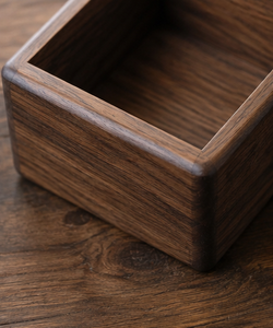 Boîte à souvenirs en bois artisanale avec couvercle à charnières, petite boîte de rangement pour souvenirs, boîte à bibelots rustique pour la décoration de la maison - Product Image 6