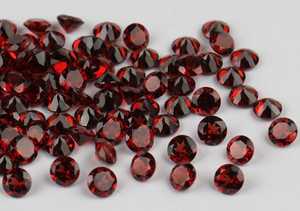 Gema de Granate Rojo Natural AAA+ de Corte Brillante de 4mm-10mm con Efecto de Juego de Color Certificado por Terceros FF Jewellers Modelo 85 Joyería - Product Image 3