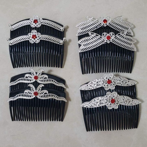 ทองคำชุบ2021ฮิปฮอปที่มีคุณภาพสูงเงินฮิปฮอปของขวัญปาร์ตี้อินเทรนด์พร้อมหวี DDP สำหรับมายอตปารีสคอโมโรส - Product Image 1