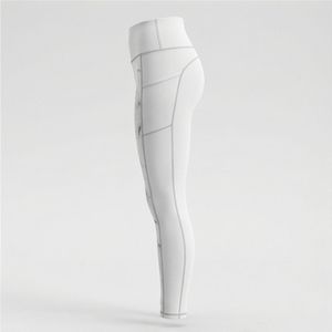 Leggings décontractés tricotés taille haute confortables pour femmes, avec logo personnalisé, respirants, pour le yoga, faible MOQ, polyester, OEM/ODM – Grande Vente - Product Image 3