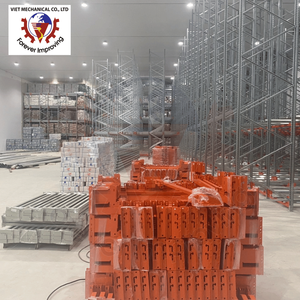 Fournisseur vietnamien Système de rayonnage sélectif en forme de larme de grande capacité Support à palettes galvanisé pour entrepôt ou garage - Product Image 6