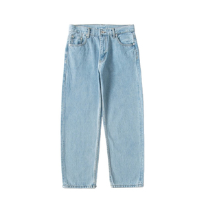 Jeans de mezclilla ajustados y rectos para hombre, pantalones de mezclilla de diseñador, estilo urbano a la moda. - Product Image 2