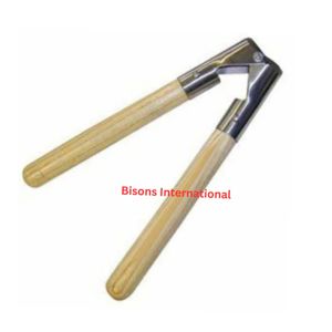 เครื่องมือผ่าตัดสัตว์ปศุสัตว์แบบสแตนเลสสตีลยี่ห้อ BISONS Wholesale Barnes Style พร้อมด้ามไม้ - Product Image 3