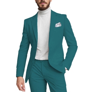 Traje de tres piezas refinado y moderno, confeccionado a medida para hombre, adecuado para eventos formales, uso en la oficina y reuniones profesionales. - Product Image 1