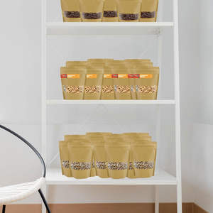 ถุงกระดาษแข็งแบบตั้งได้พิมพ์ลายตามสั่งคุณภาพดีที่สุด พร้อมการพิมพ์นูน UV ปิดผนึกได้ บรรจุภัณฑ์เกลืออาบน้ำแบบออฟเซ็ต สำหรับเกลือหิมาลัย - Product Image 6