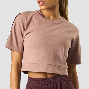 Camisetas Cortas de Mujer Elegantes de Alta Calidad, Precio al por Mayor, Nuevo Diseño 2026 - Product Image 2