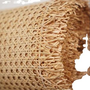 Gros rouleau de sangle de canne en rotin meubles en maille naturelle sangle de rotin-matière première de noyau de rotin - Product Image 6